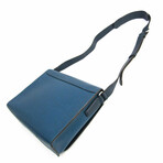 Epi Leather Shoulder Bag // Blue // Pre-Owned