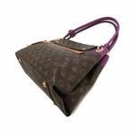 Monogram Leather Handbag // Aurore + Monogram Brown // Store Display