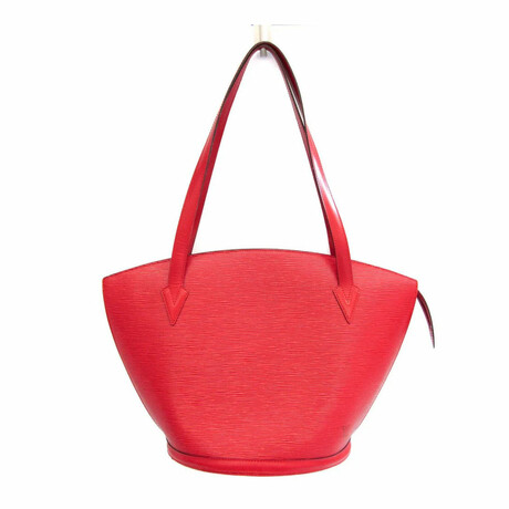 Louis Vuitton // Epi Leather Folio Shoulder Bag // Castilian Red // Pre-Owned