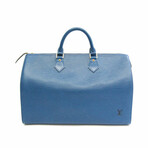 Louis Vuitton // Epi Leather Handbag // Toledo Blue // Pre-Owned