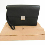 Louis Vuitton // Taiga Leather Clutch Bag // Ardoise // Pre-Owned