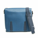 Epi Leather Shoulder Bag // Blue // Pre-Owned