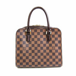 Louis Vuitton // Damier Canvas Handbag // Ebene // Pre-Owned