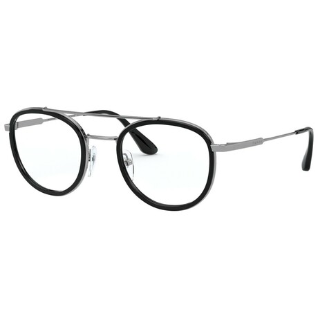 Men's Fashion PR-66XV-M4Y1O1 Optical Frames // Black + Gunmetal