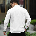 Button-Up Shirt // White (S)