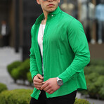 Button-Up Shirt // Green (S)