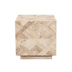 Parquet Pattern Side Table