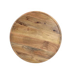 Carved Marble Top Coffee Table