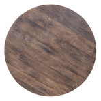 Carved Ring Side Table