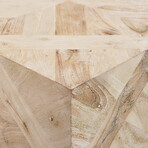 Parquet Pattern Side Table