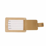 Hotel Collection Luggage Tag // Beige