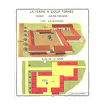 La Ferme A Cour Fermee // Emile Deyrolle