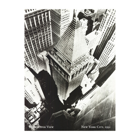 Skyscraper View, 1931 // Artist Unknown