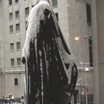 New York Stock Exchange (Snow) // Artist Unknown