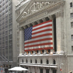 New York Stock Exchange (Snow) // Artist Unknown