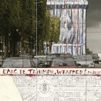 L'Arc de Triomph, Wrapped Project for Paris I // Javacheff Christo