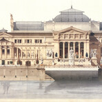 A Palace For The Exhibition Of Fine Arts // Emille Benard