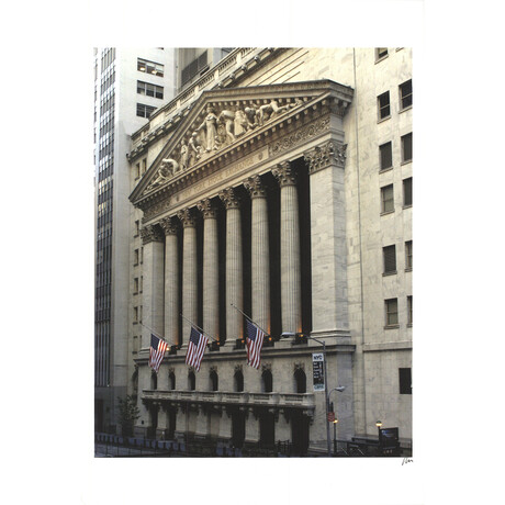 New York Stock Exchange // Artist Unknown
