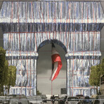 L'Arc de Triomph, Wrapped Project for Paris I // Javacheff Christo