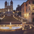 Rome, Panoramic View of Piazza Di Spagna // Emmanuele Brambilla