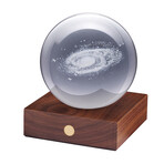 Amber Crystal Light // 3D Laser Galaxy