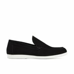 Scott Black Suede Loafer // Black (Men's Euro Size 41)