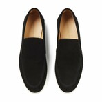 Scott Black Suede Loafer // Black (Men's Euro Size 41)