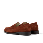 Wilde Pecan Penny Loafer // Brown (Men's Euro Size 43)