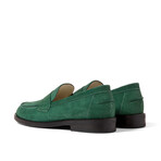 Wilde Pine Penny Loafer // Green (Men's Euro Size 43)