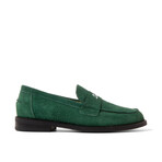 Wilde Pine Penny Loafer // Green (Men's Euro Size 43)