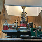 Steamer Truck Table Lamp