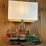 Steamer Truck Table Lamp