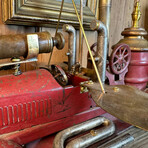 Flyer Truck Table clock