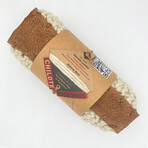 Chilote Salmon Slippers // Ivory + Brown (M)