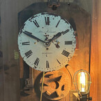 Newport Wall Clock and Lamp