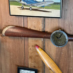 Dauntless Propeller Wall Clock