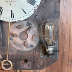 Newport Wall Clock and Lamp