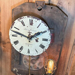 Newport Wall Clock and Lamp
