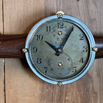 Dauntless Propeller Wall Clock