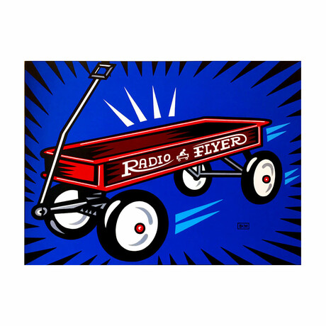 Burton Morris // Radio Flyer