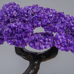 Genuine Amethyst Clustered Gemstone Tree on Citrine Matrix // The Empowerment Tree