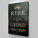 Rise And Grind (12"W x 18"H x 1.5"D)