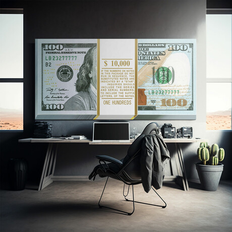 Gold Stack (20"W x 10"H x 1.5"D)