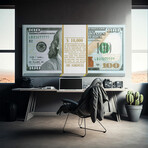 Gold Stack (20"W x 10"H x 1.5"D)