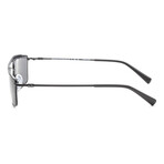 Armani Exchange // Men's Fashion AX2038S-600087 Sunglasses // Matte Black + Dark Gray