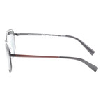 Armani Exchange // Men's Fashion AX2036S-6000Z3 Sunglasses // Matte Black + Dark Gray Mirror Silver Polar