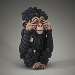 See No Evil Baby Chimpanzee Figure