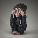 See No Evil Baby Chimpanzee Figure