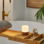 Large Lemelia Light // Natural Walnut Wood