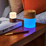 Large Lemelia Light // Natural Walnut Wood